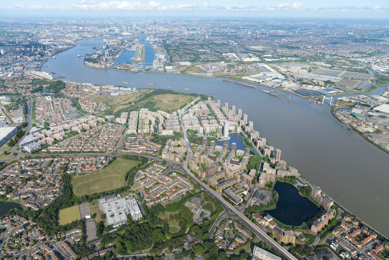 Thamesmead Moorings, Greater London Thamesmead Moorings, Greater London