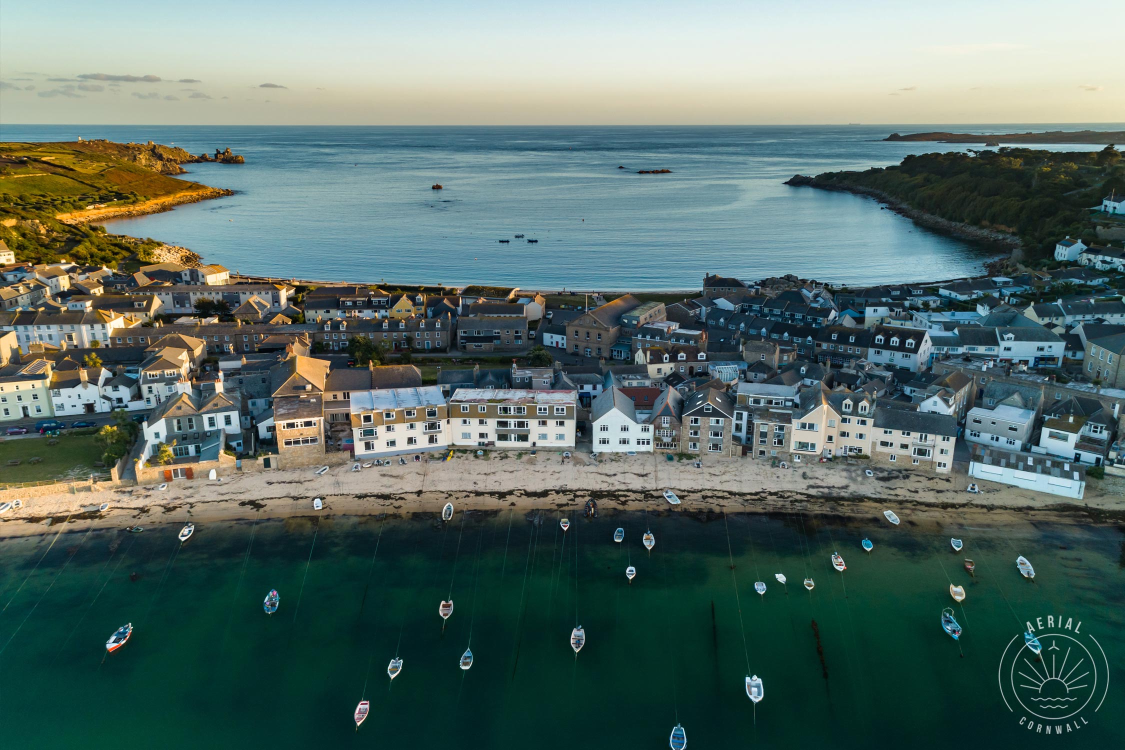 Hugh town, Isles of Scilly Hugh town, Isles of Scilly
